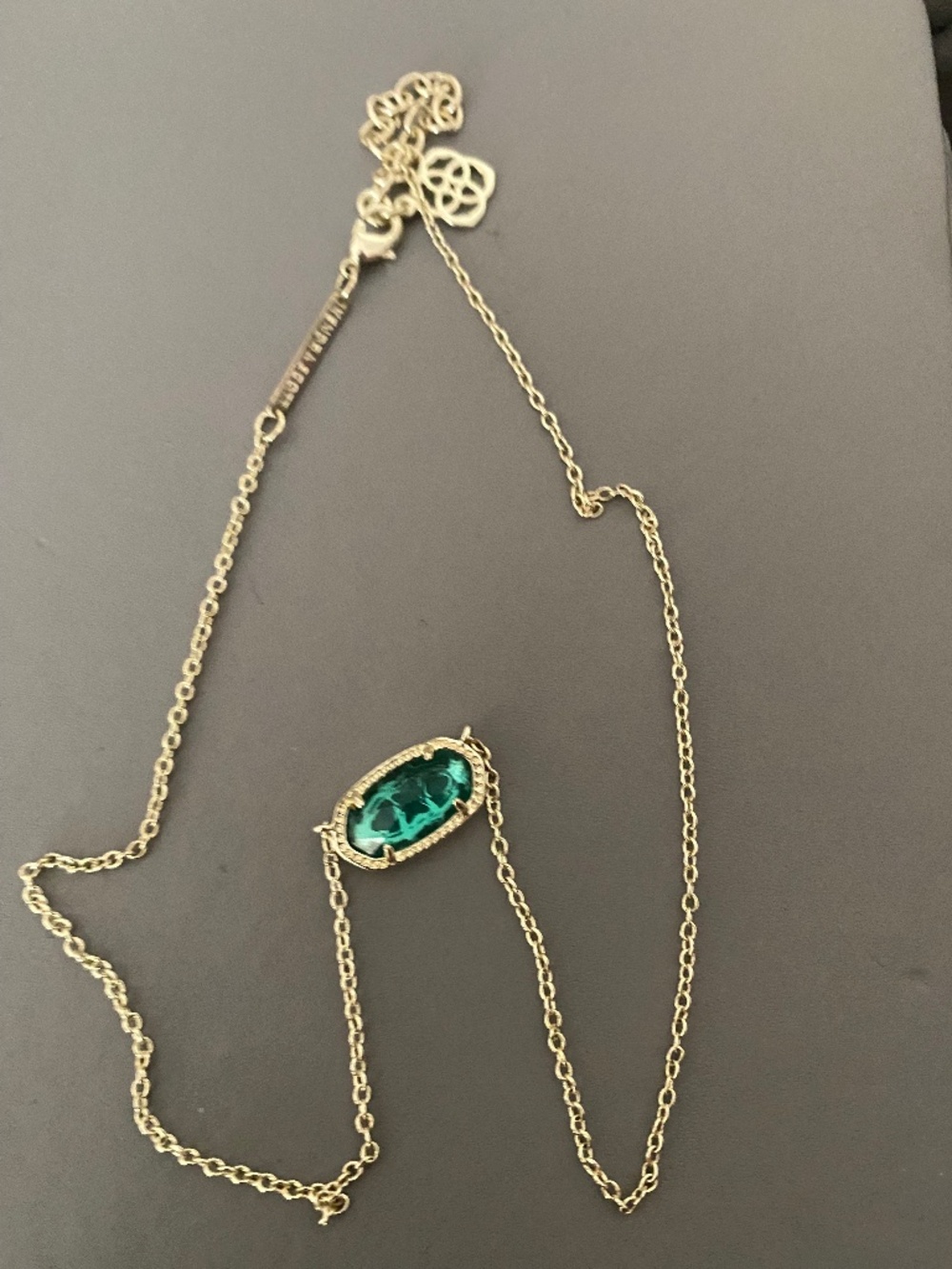 Kendra Scott London blue Elisa necklace
